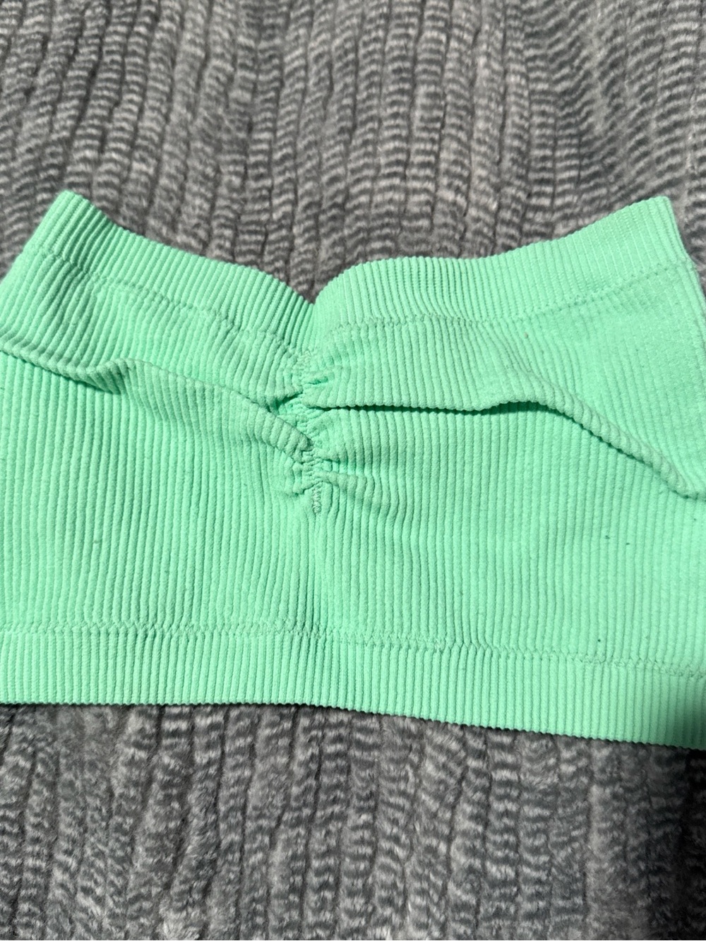 American Eagle Mint Green Ribbed Top